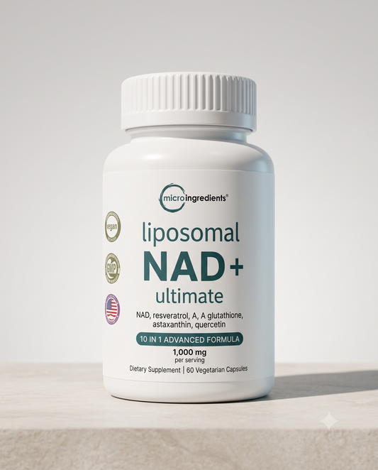 NAD+ Liposomal Ultimate Premium - Fórmula Avanzada de Energía Celular y Anti-Envejecimiento